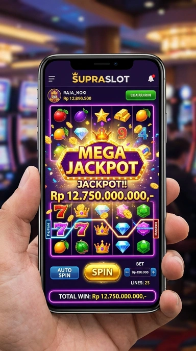 Galeri pratinjau visual supraslot build APK resmi terbaru